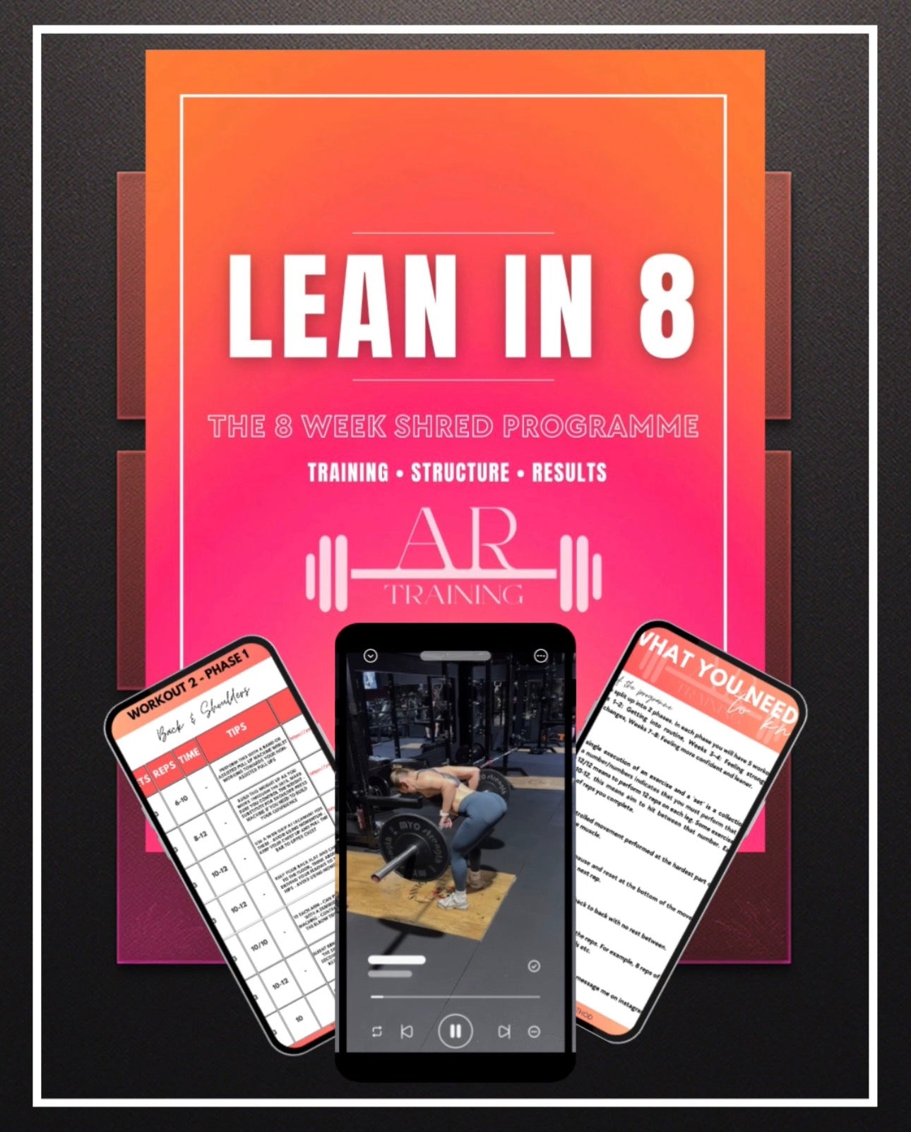 LEAN IN 8 - WORKOUT PROGRAMME
